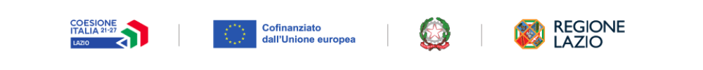 Cofinanziato dall'Unione Europea – Coesione Italia 21-27 – Regione Lazio